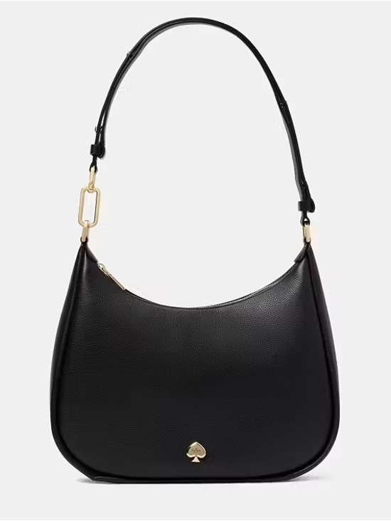 kate spade Handbags - ♠️Kate Spade Kayla Large Pebbled Leather Convertible Shoulder Bag, Black NEW NWT